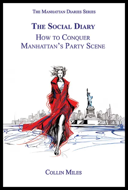 The Social Diary: How to Conquer Manhattan's Party Scene front book cover featuring Tara